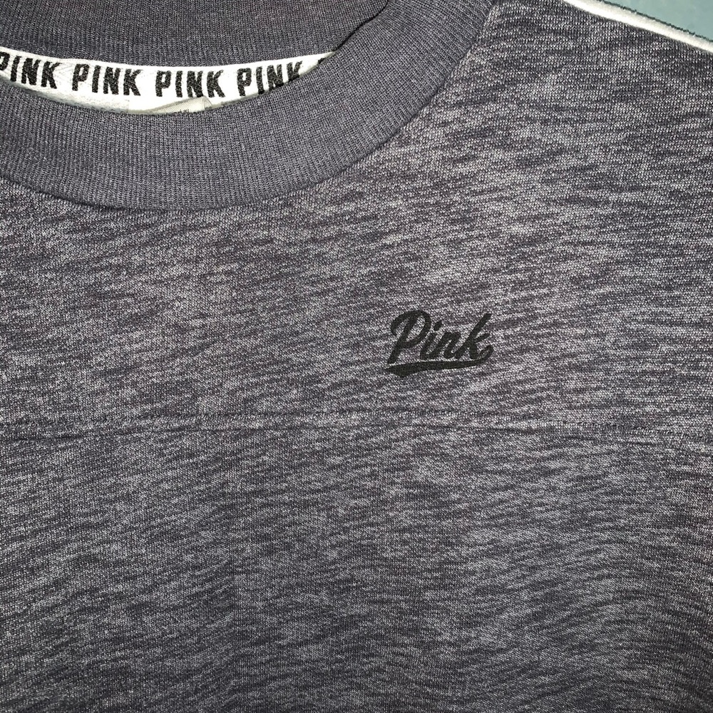 PINK Grey Sweatshirt